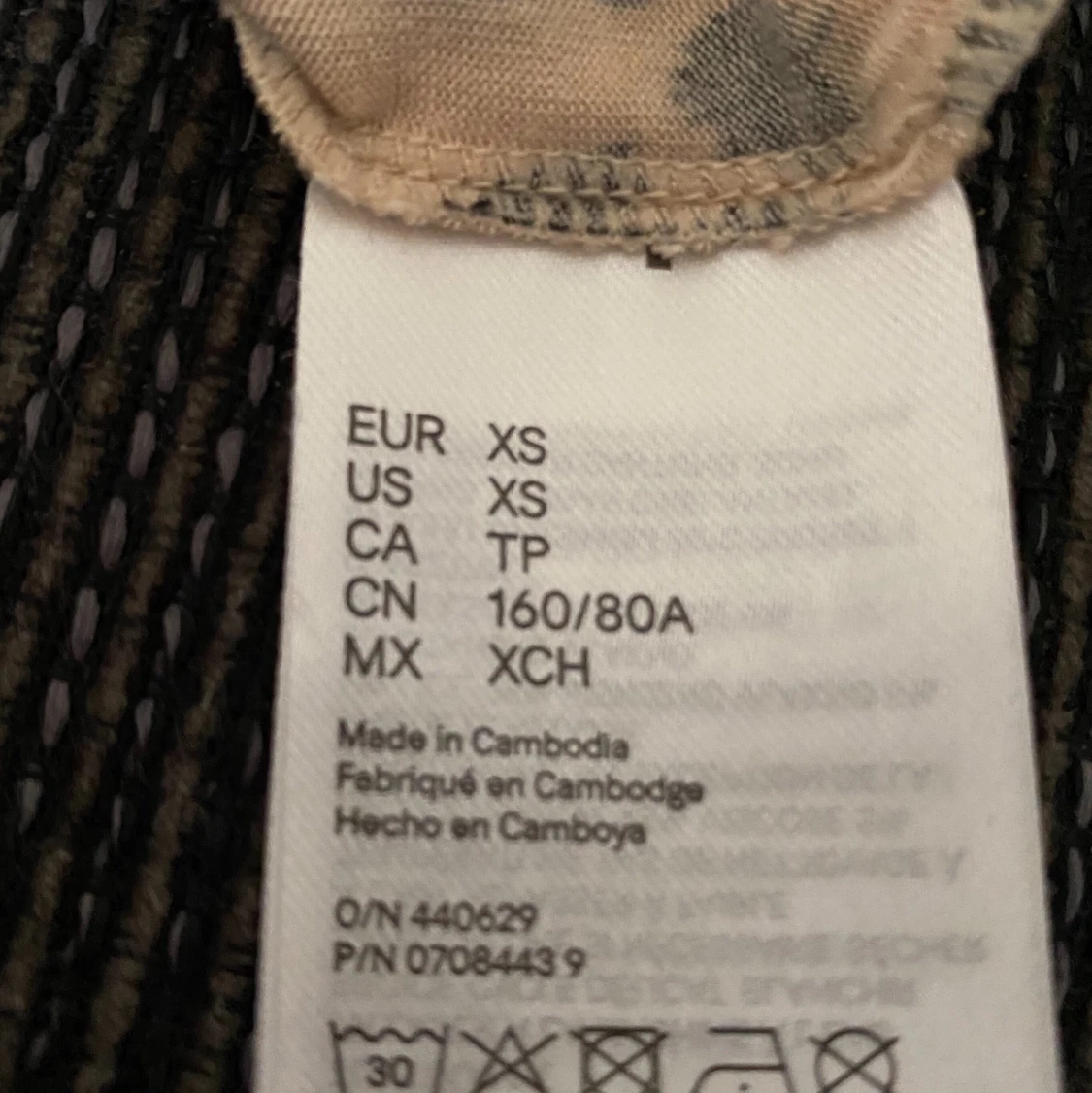 H&M offshoulder topp leopard - 91