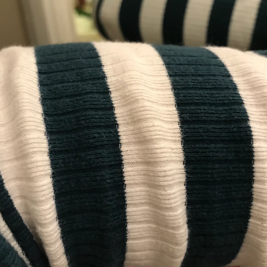 Randig långärmad topp medium - 90