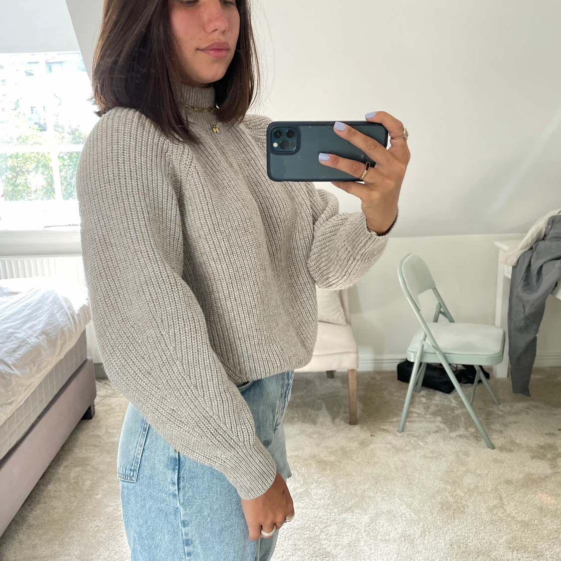 HM stickad tröja - 90