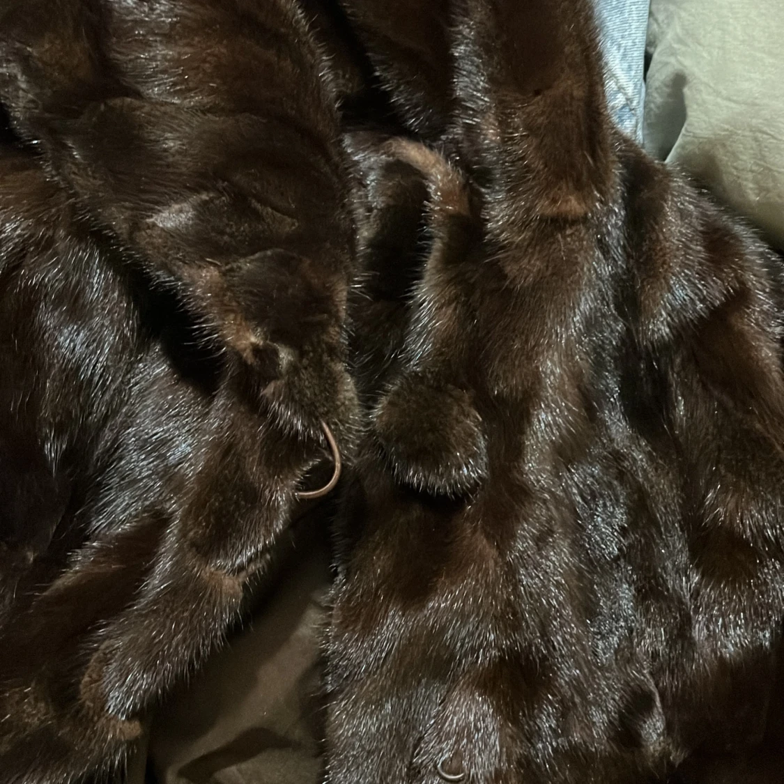 Furry long jacket  - 91