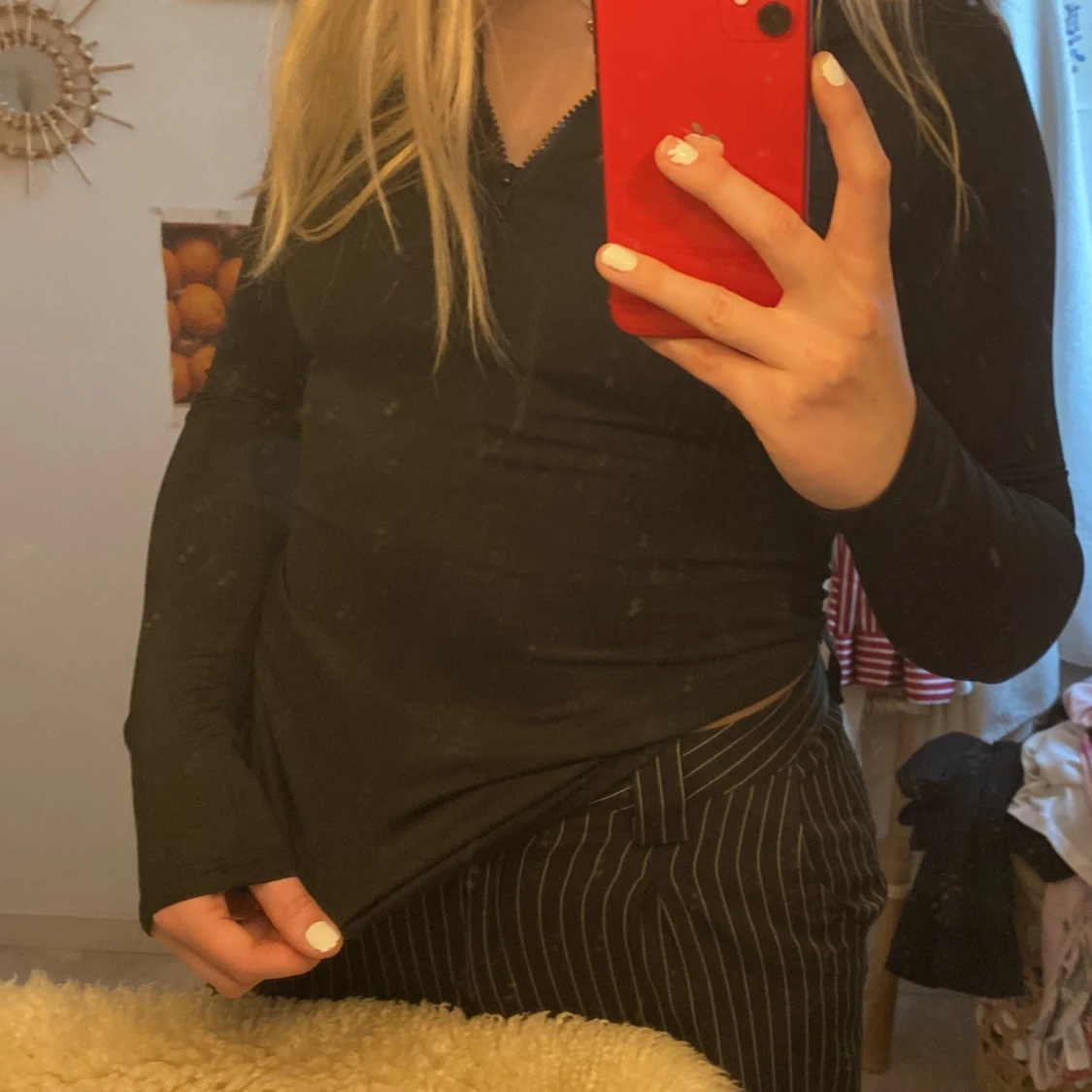 Långärmad topp - 91