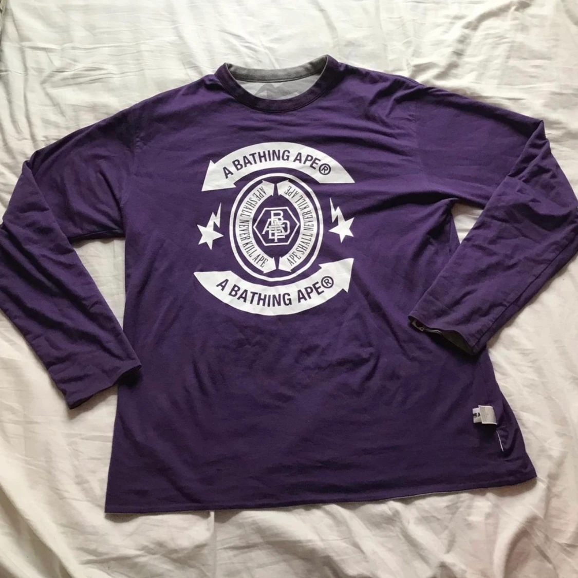 Bape reversable longsleeve - 90