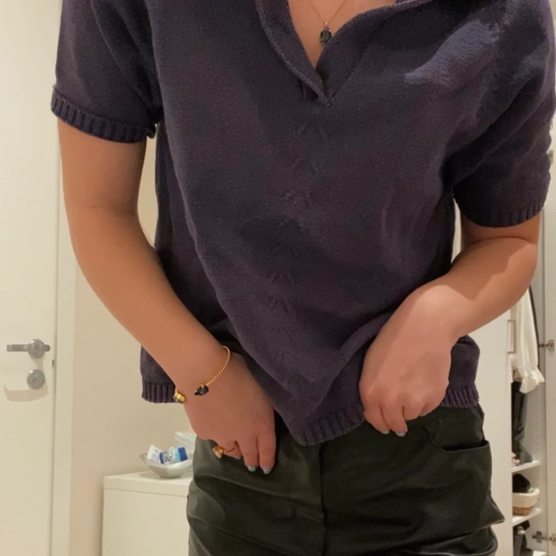 Blå fin tröja! - 90