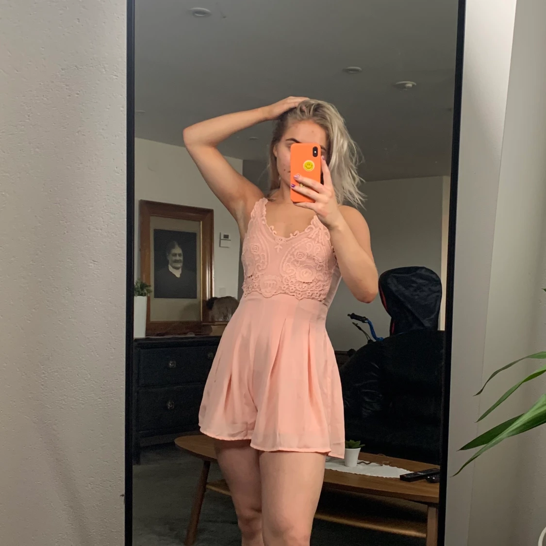 Ljusrosa playsuit  - 90