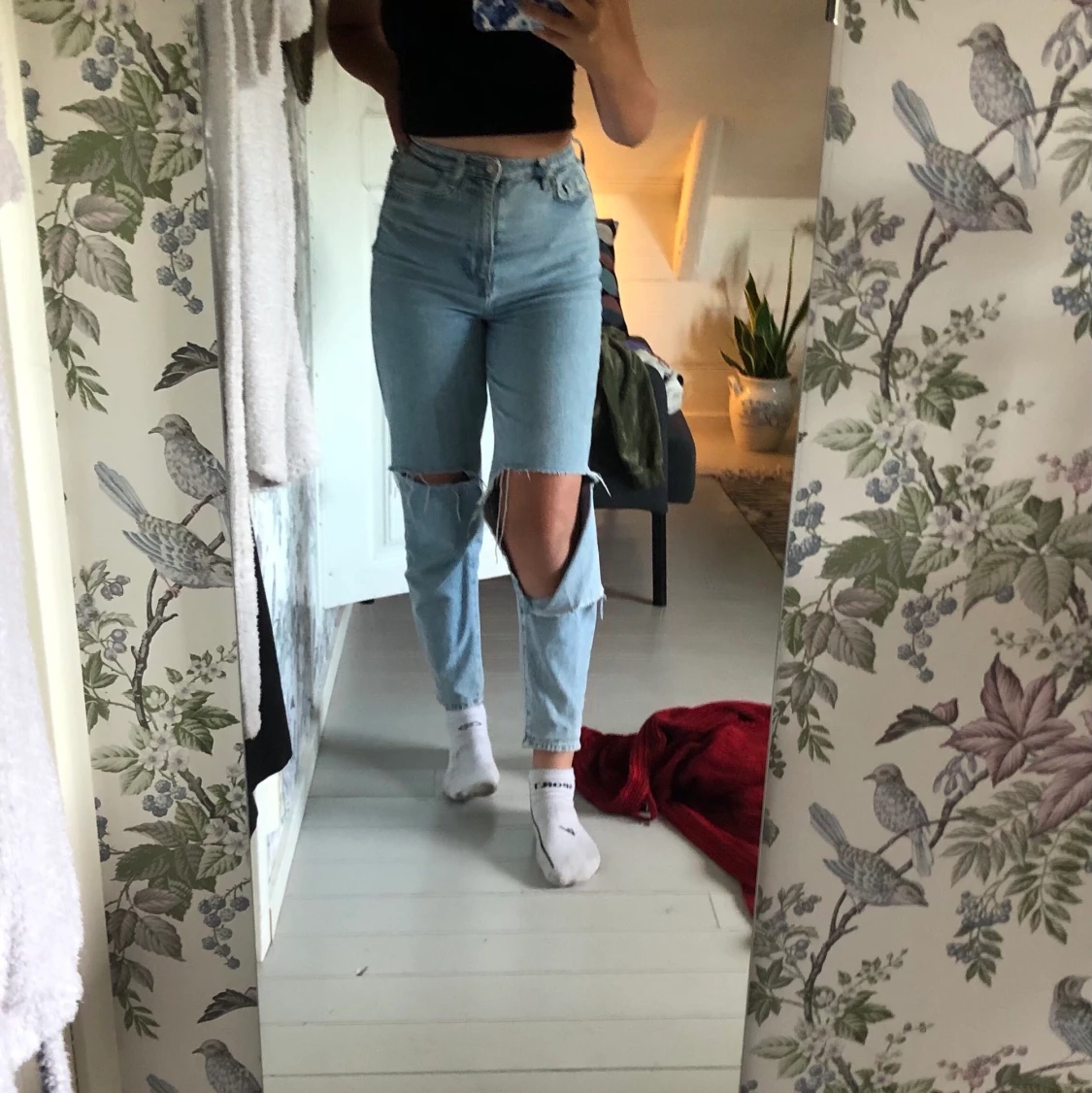 Loose mum jeans - 90