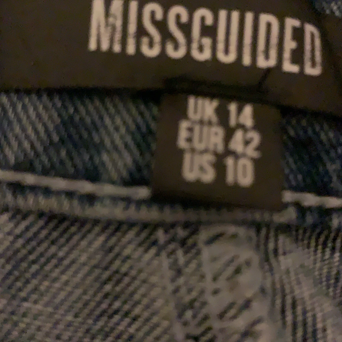 Blåa vida jeans - 91