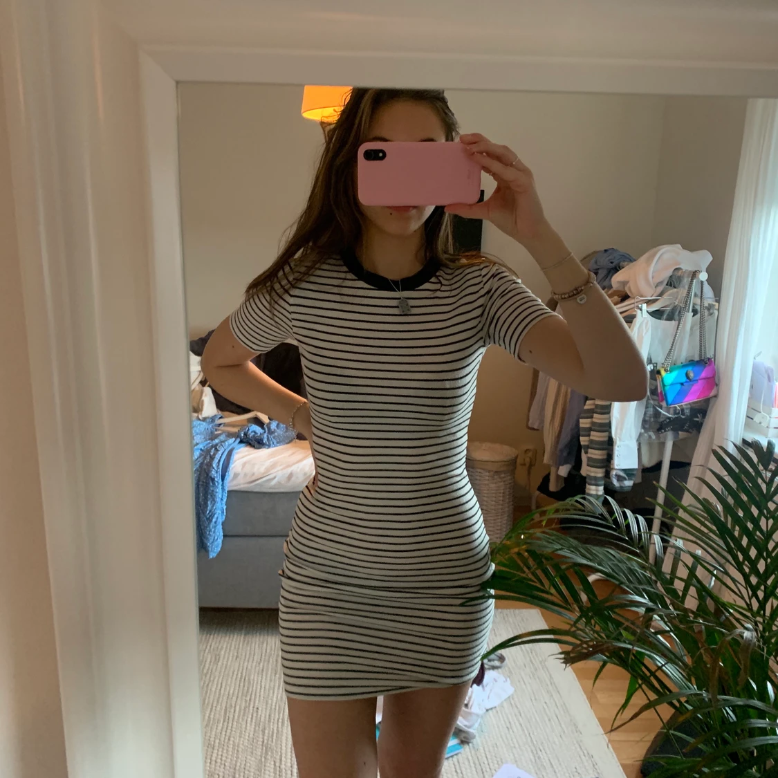 Randig klänning - 90