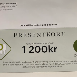 Presentku - Presentkort