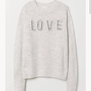 Tröja LOVE - Tröja från HM st S. Använd men fint skick!