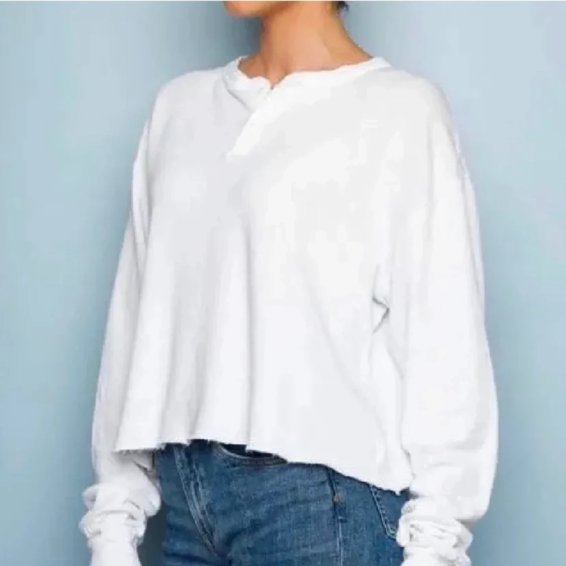 Vit Brandy Melville sweatshirt  - 90