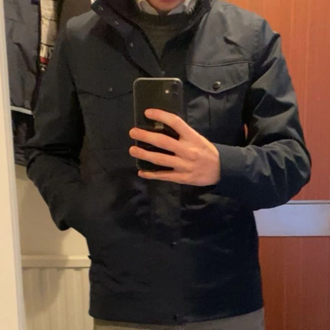 Mörkblå field jacket från J.Lindeberg - 4