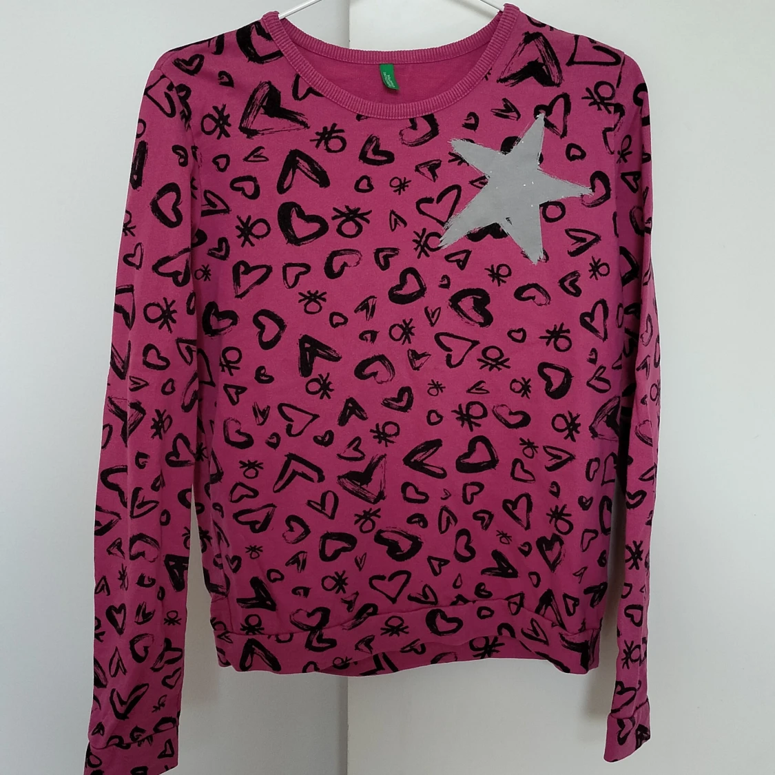 Rosa sweatshirt från Benetton