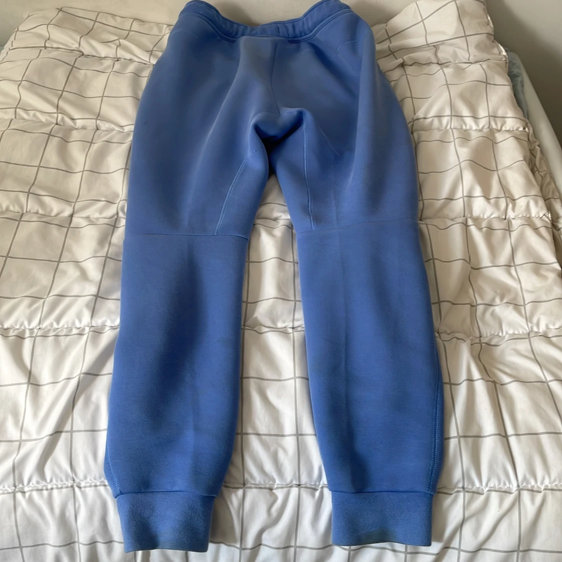 Blå mjukisbyxor från Nike, storlek M - 2