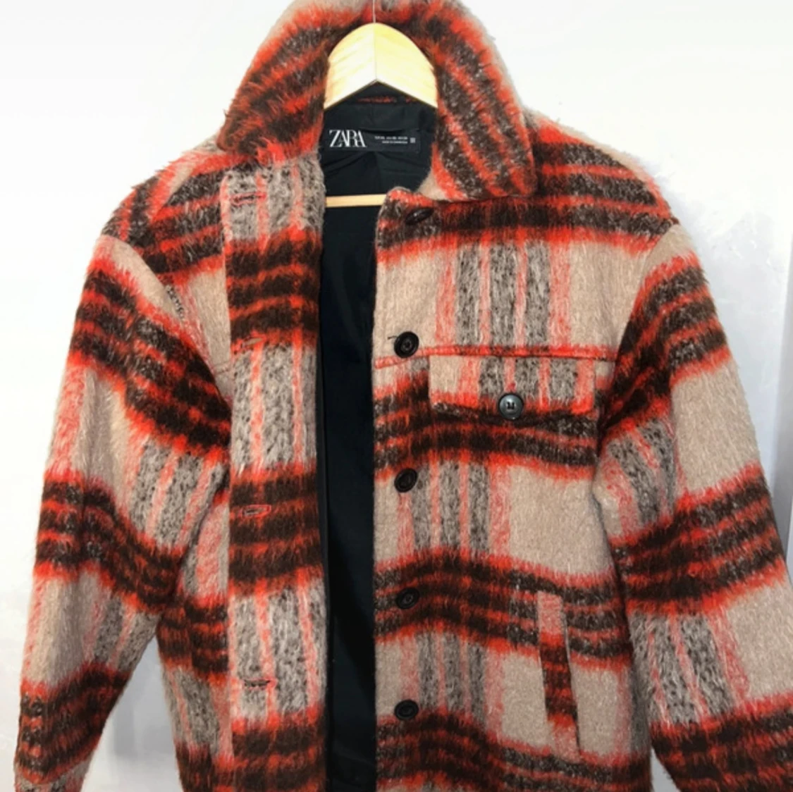 ZARA jacka i ullmix - 2