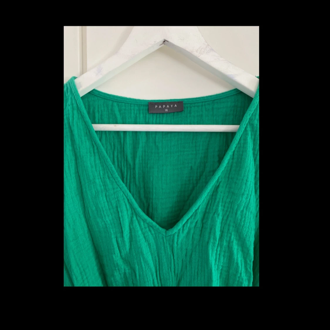 Grön kortklänning - 4