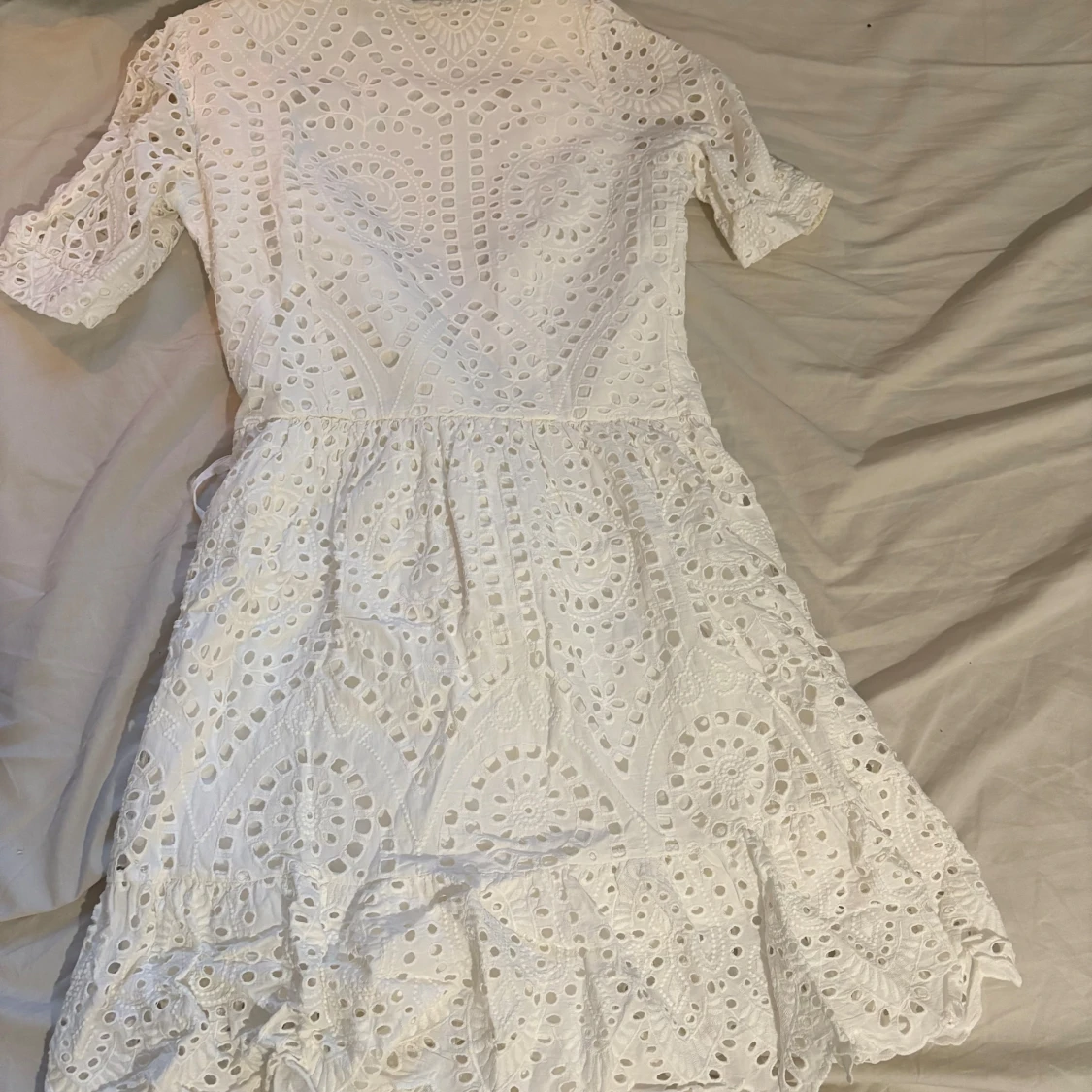 Vit spetsklänning från Vero Moda - 1