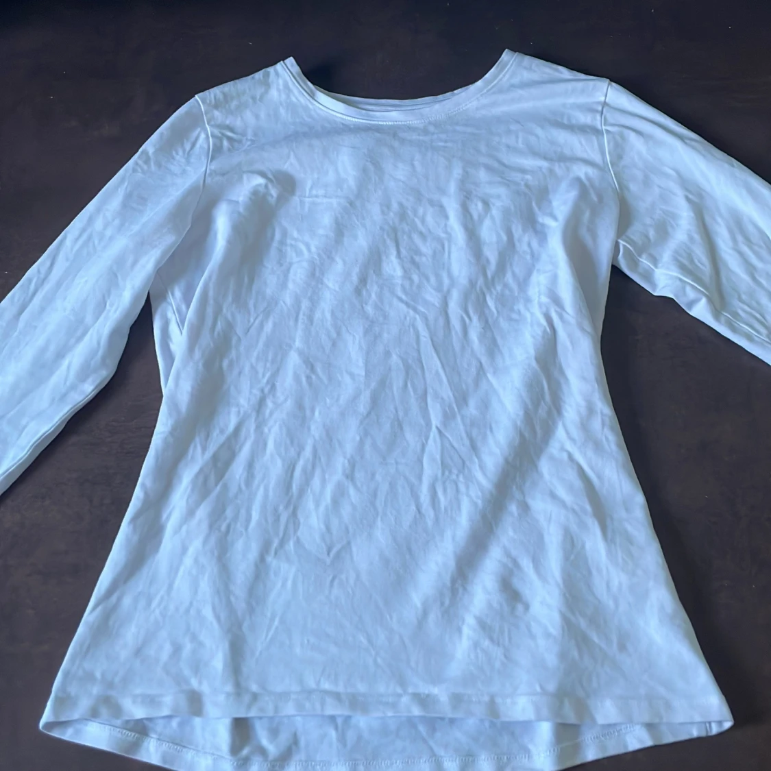 Vit långärmad tröja från Cubus - 1