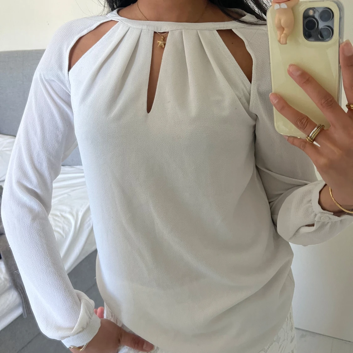 Micheal Kors vit blus - 1