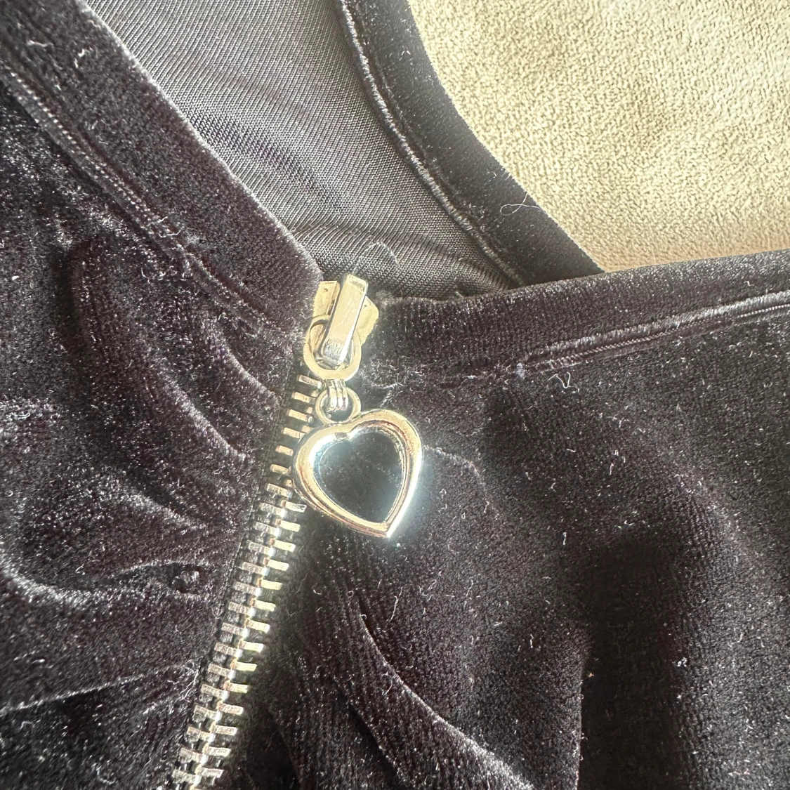 Svart sammetsklänning Red Label - 2