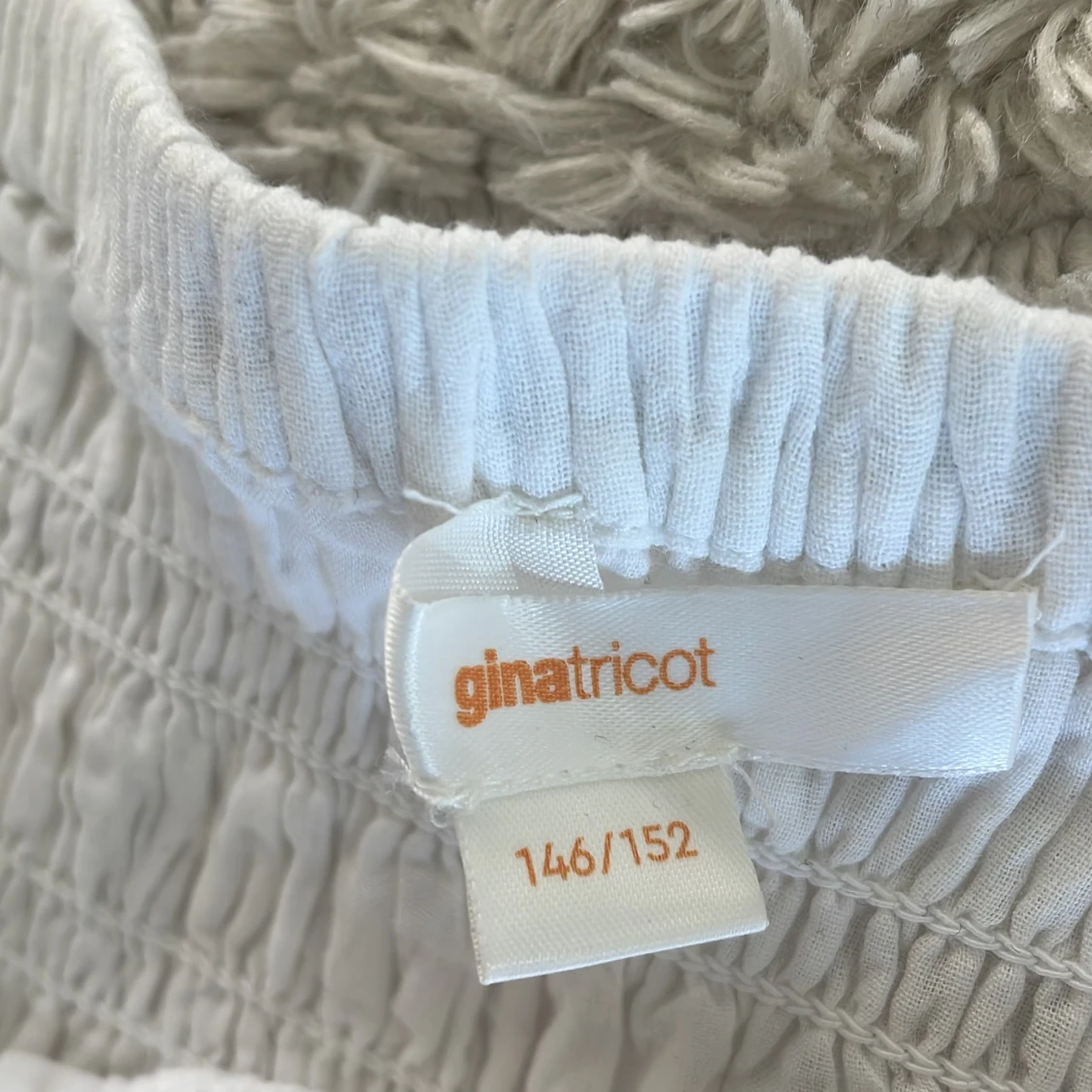 Vit långkjol från Gina Tricot - 2