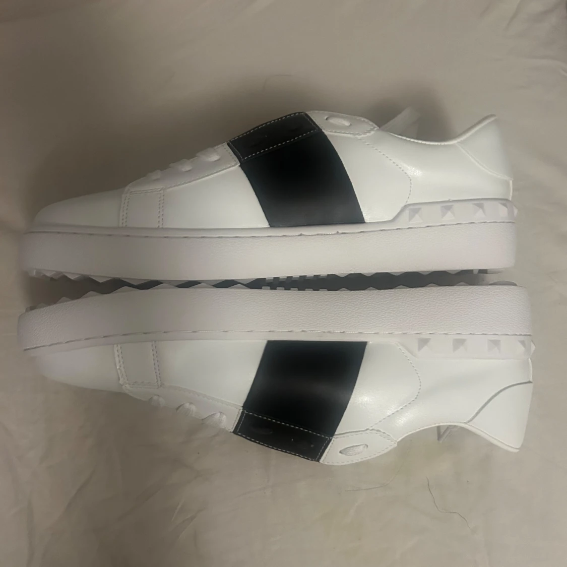 Sneakers vit/svart 43