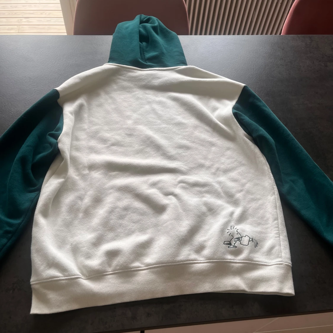 H&M Peanuts hoodie med tryck, M - 1