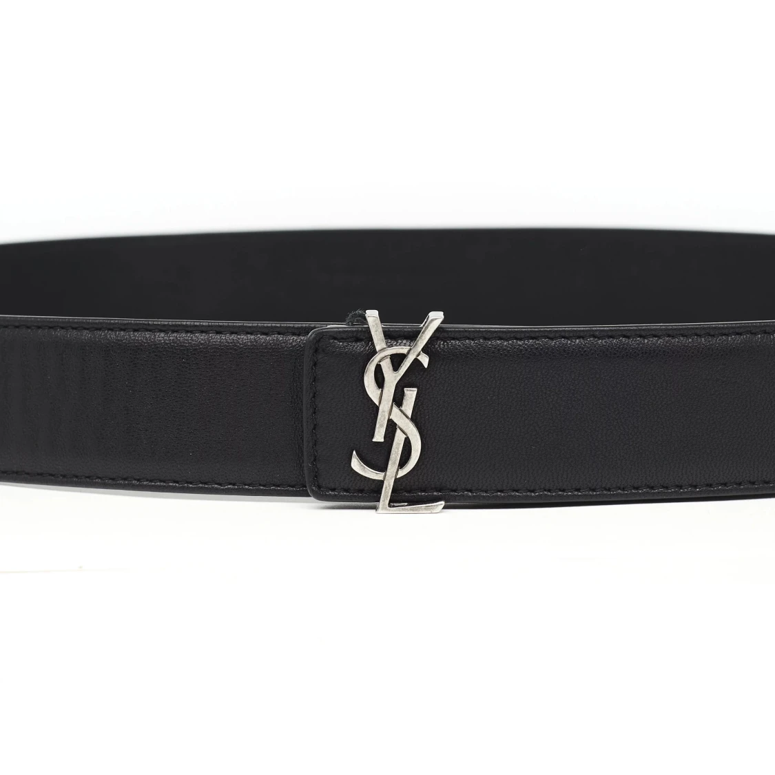 Black belt silver buckle - 2