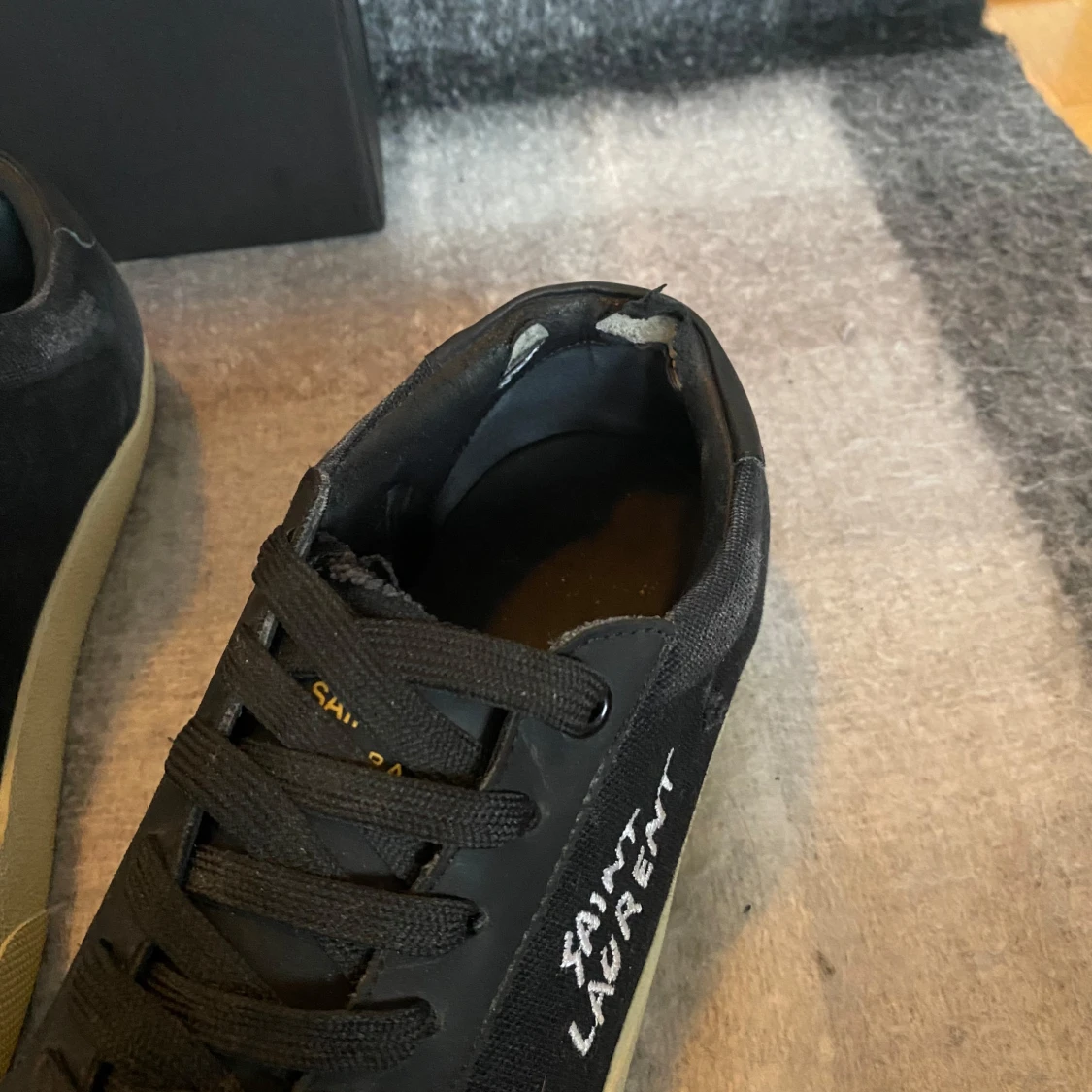 Svarta Saint Laurent skor - 3