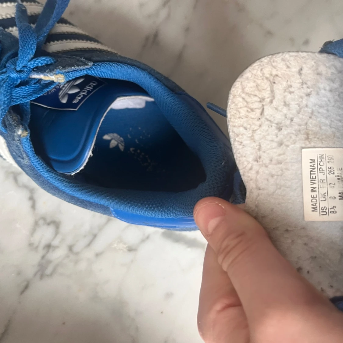 Blå Adidas Gazelle sneakers - 4