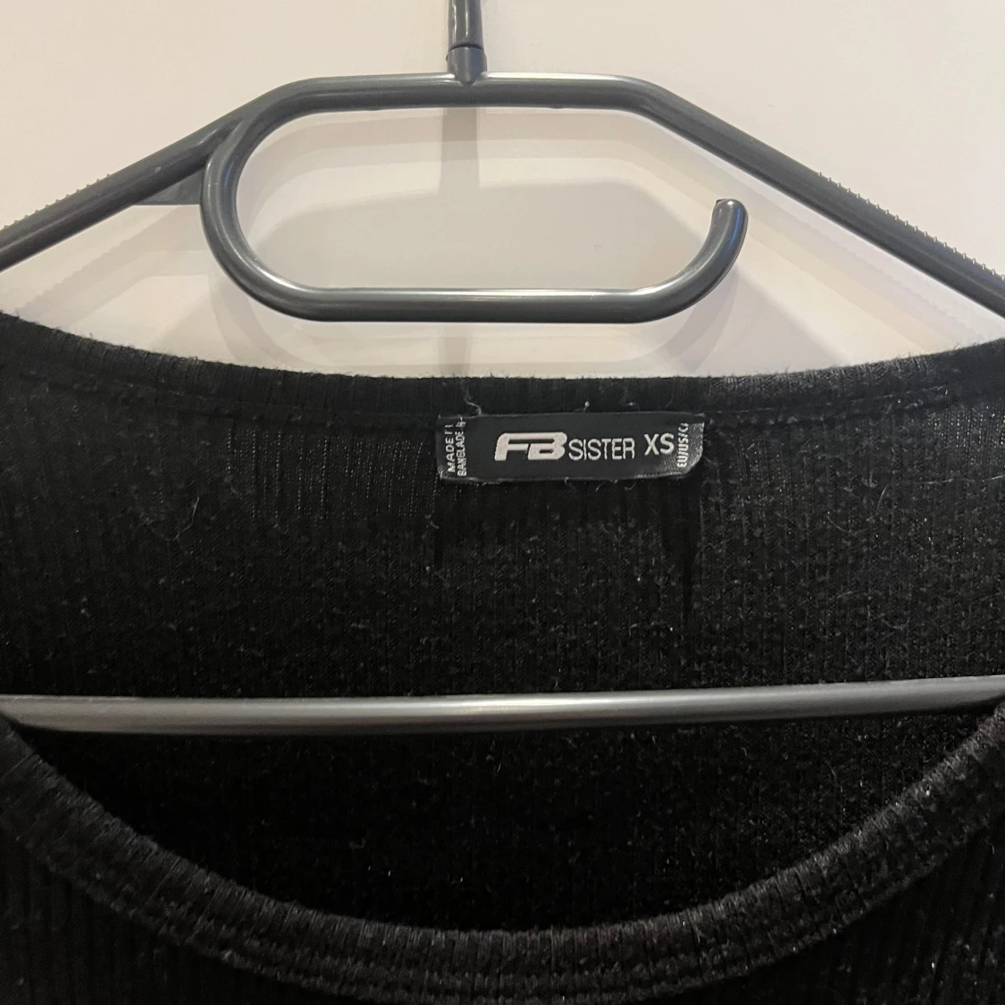 Basic ribbad tröja  - 1