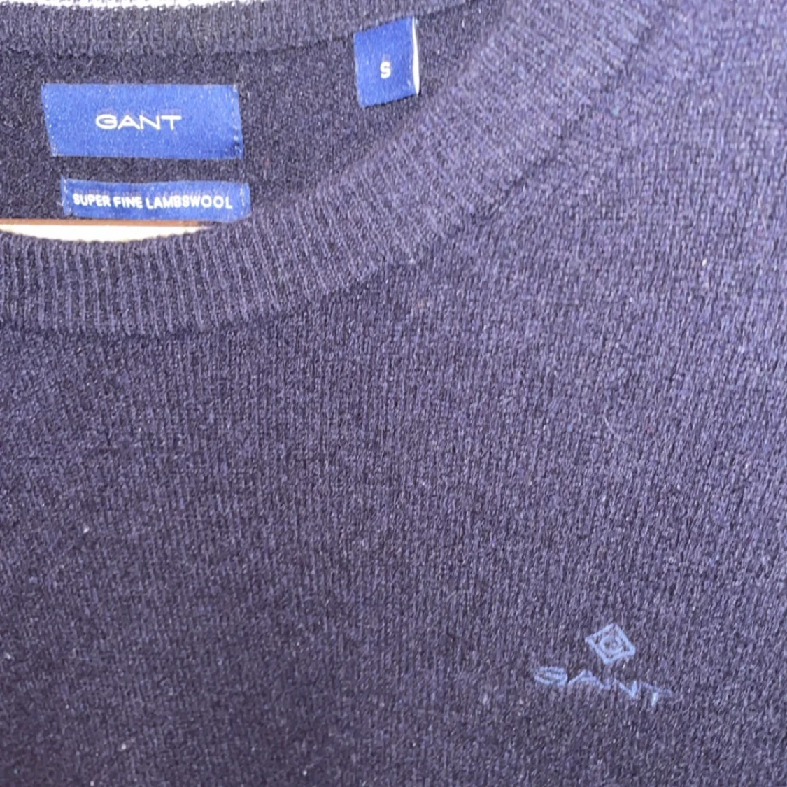 Svart ulltröja från GANT - 2