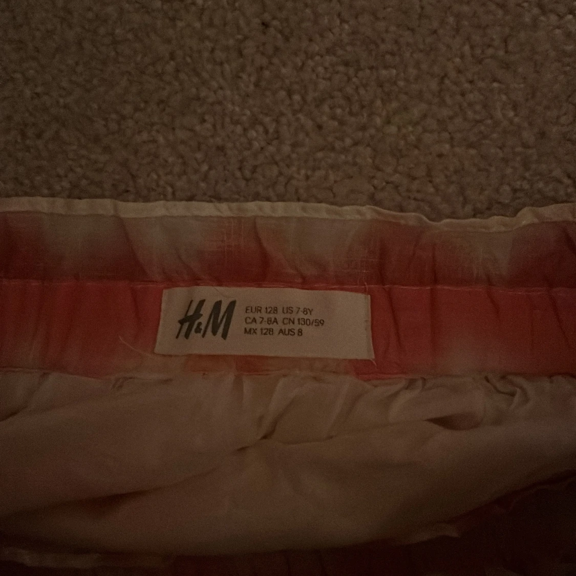 Färgglad kjol med paljetter från H&M - 2