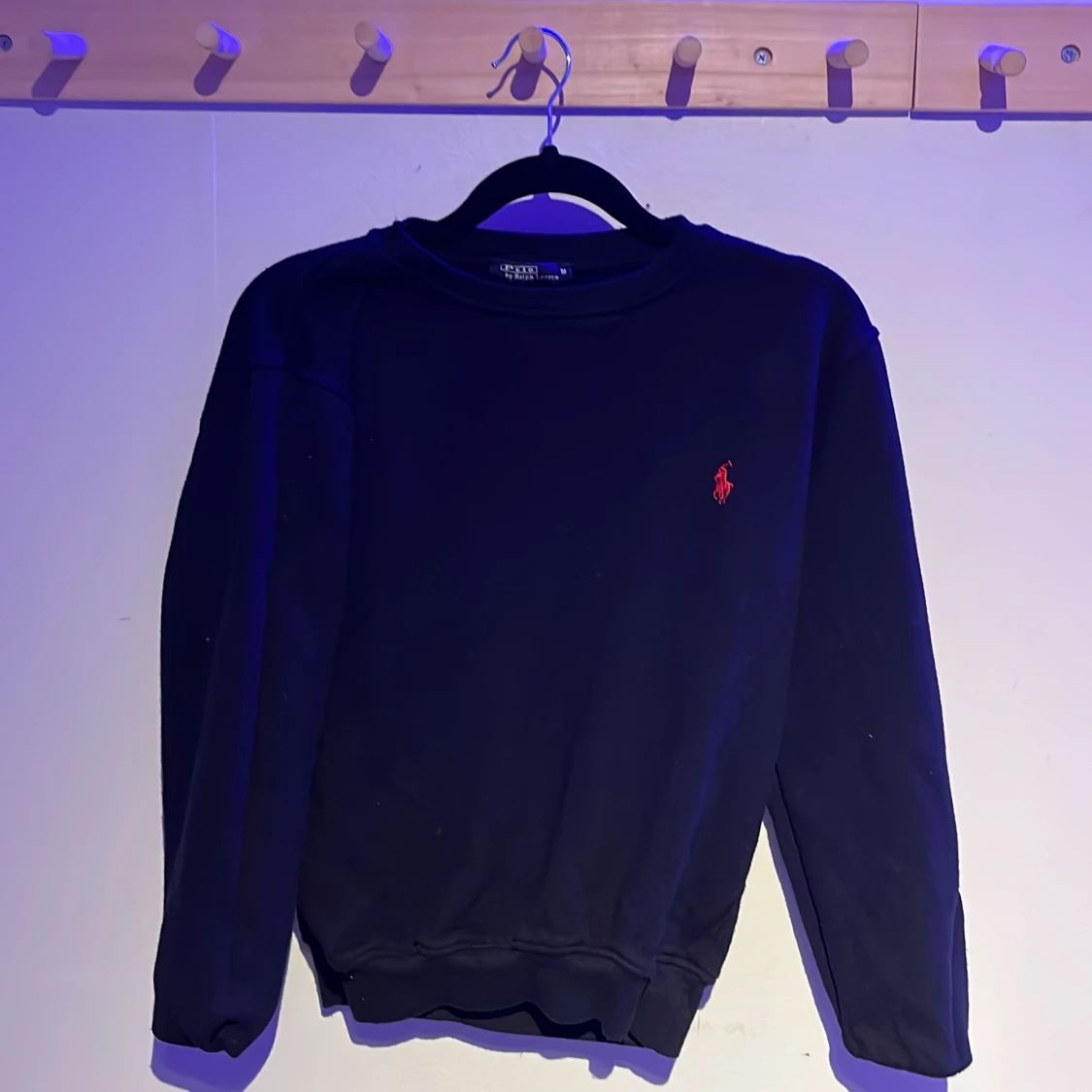 Svart Ralph lauren Sweater ( står M men passar S)