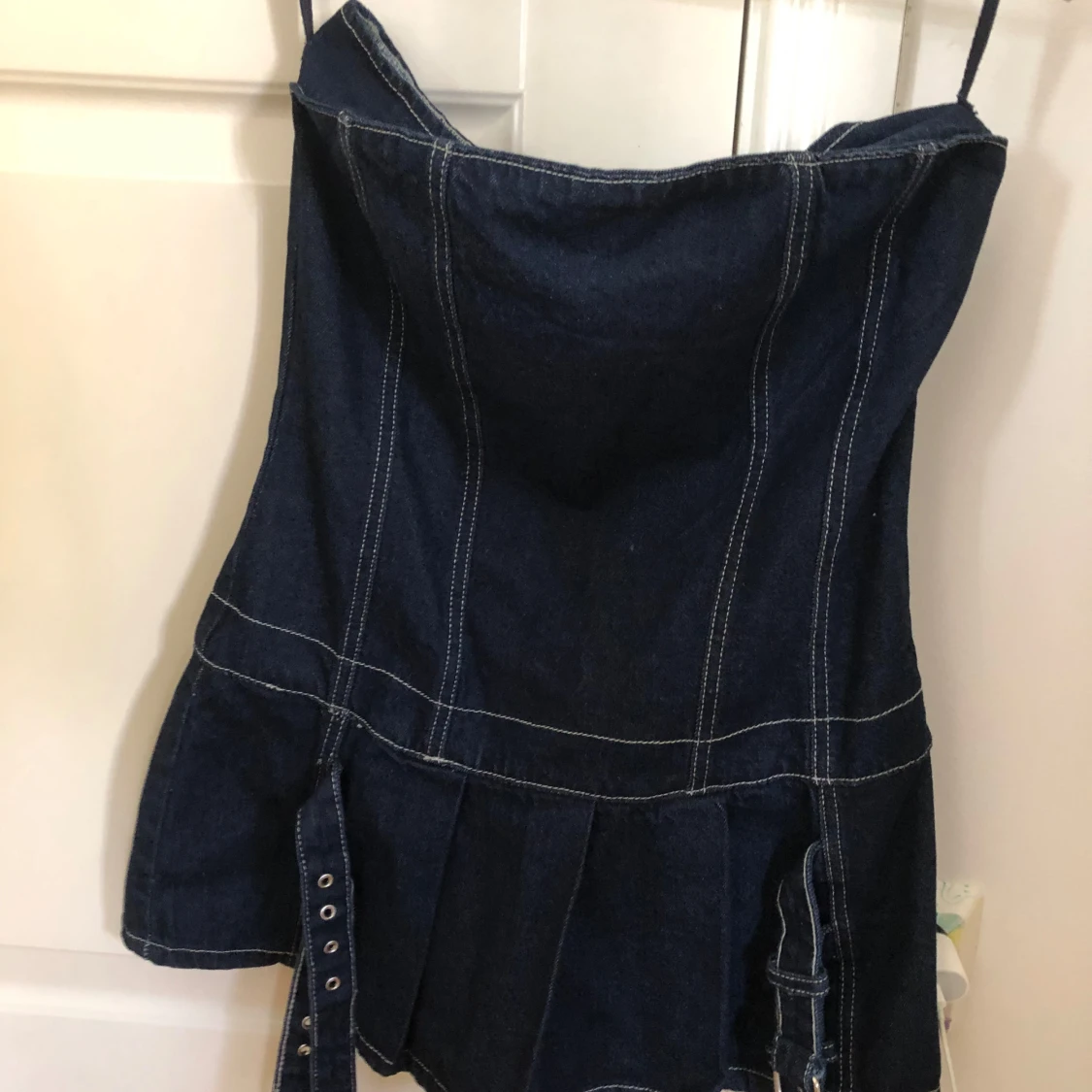 Mörk jeansklänning från Pull&Bear