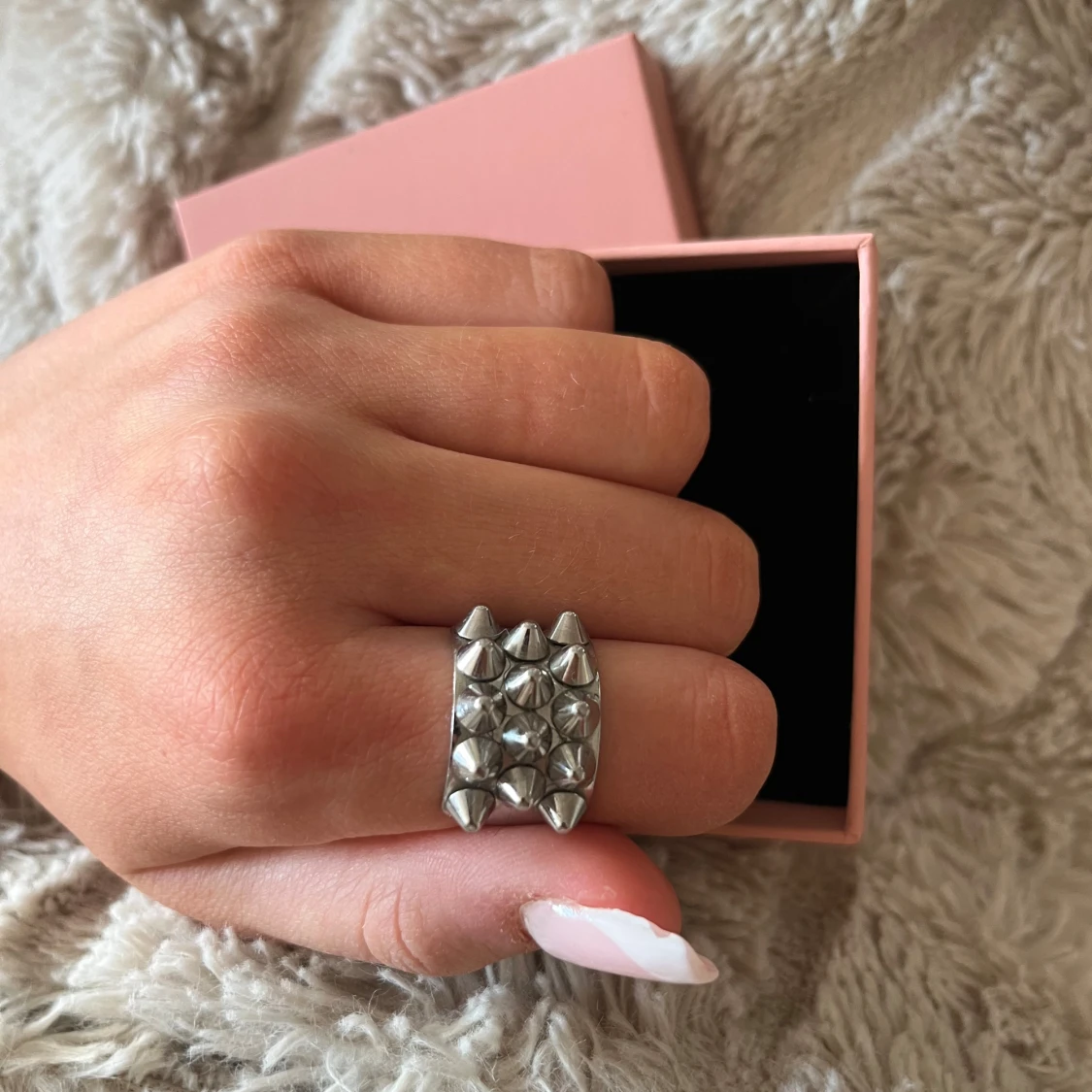 Edblad nit ring silver  - 1