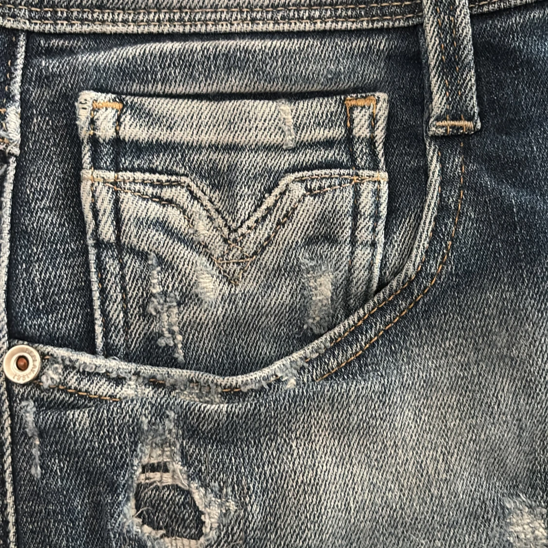 Blå jeans från Replay - 1