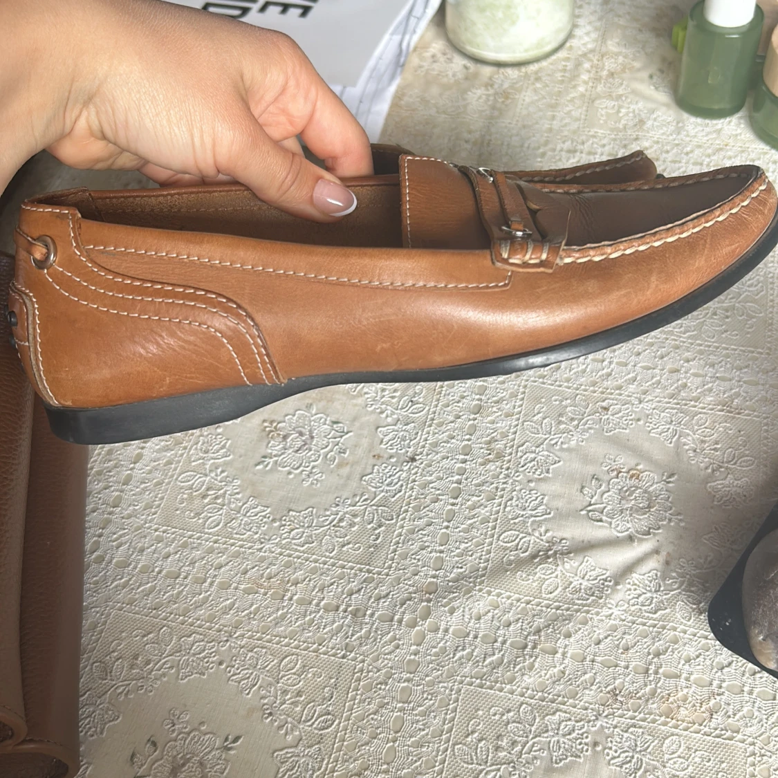 Bruna loafers i skinn från Tod's - 3
