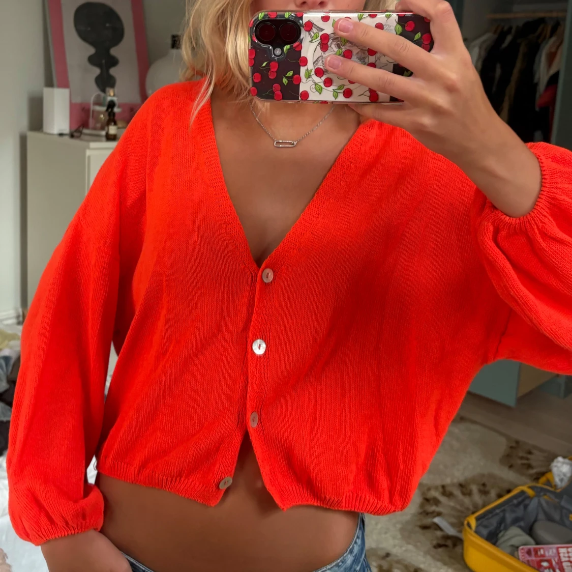 Orange kofta från Alexandre Laurent