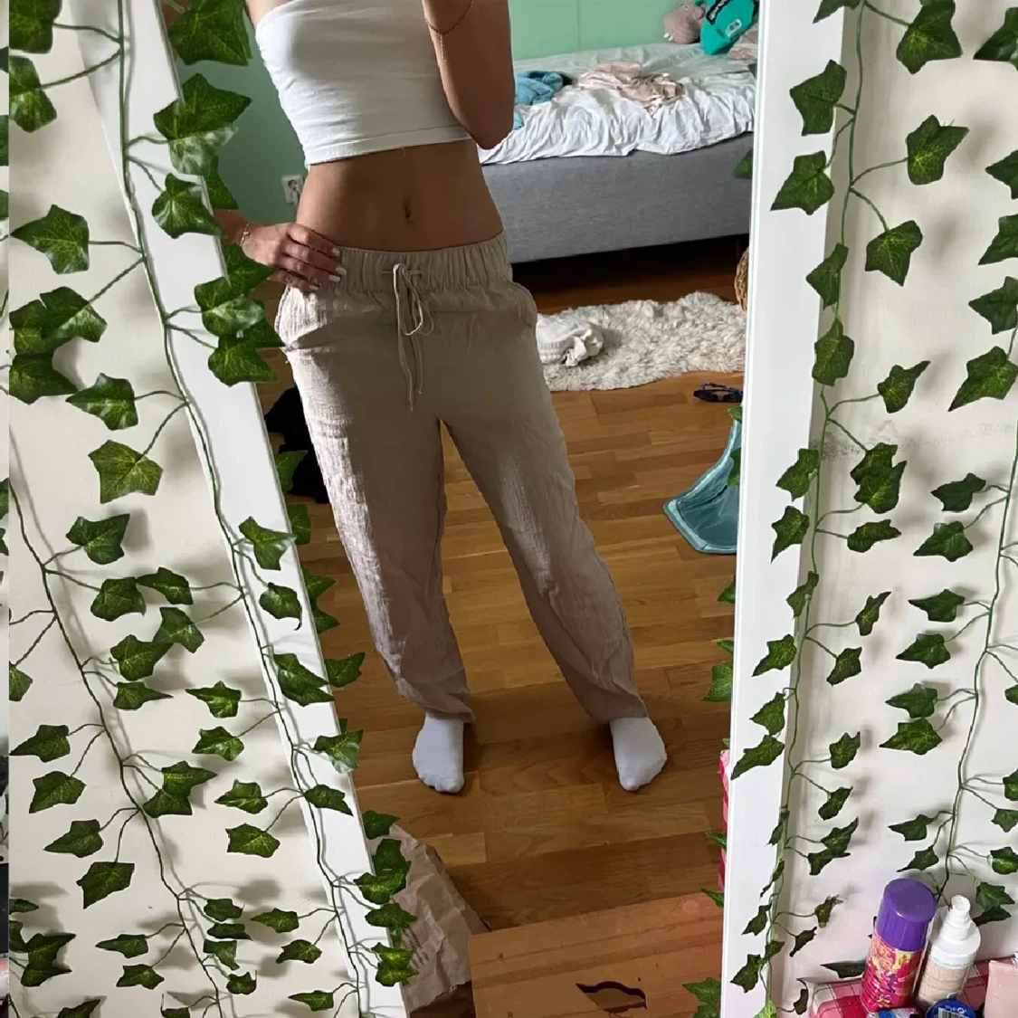 Jättefina linnebyxor  - 1