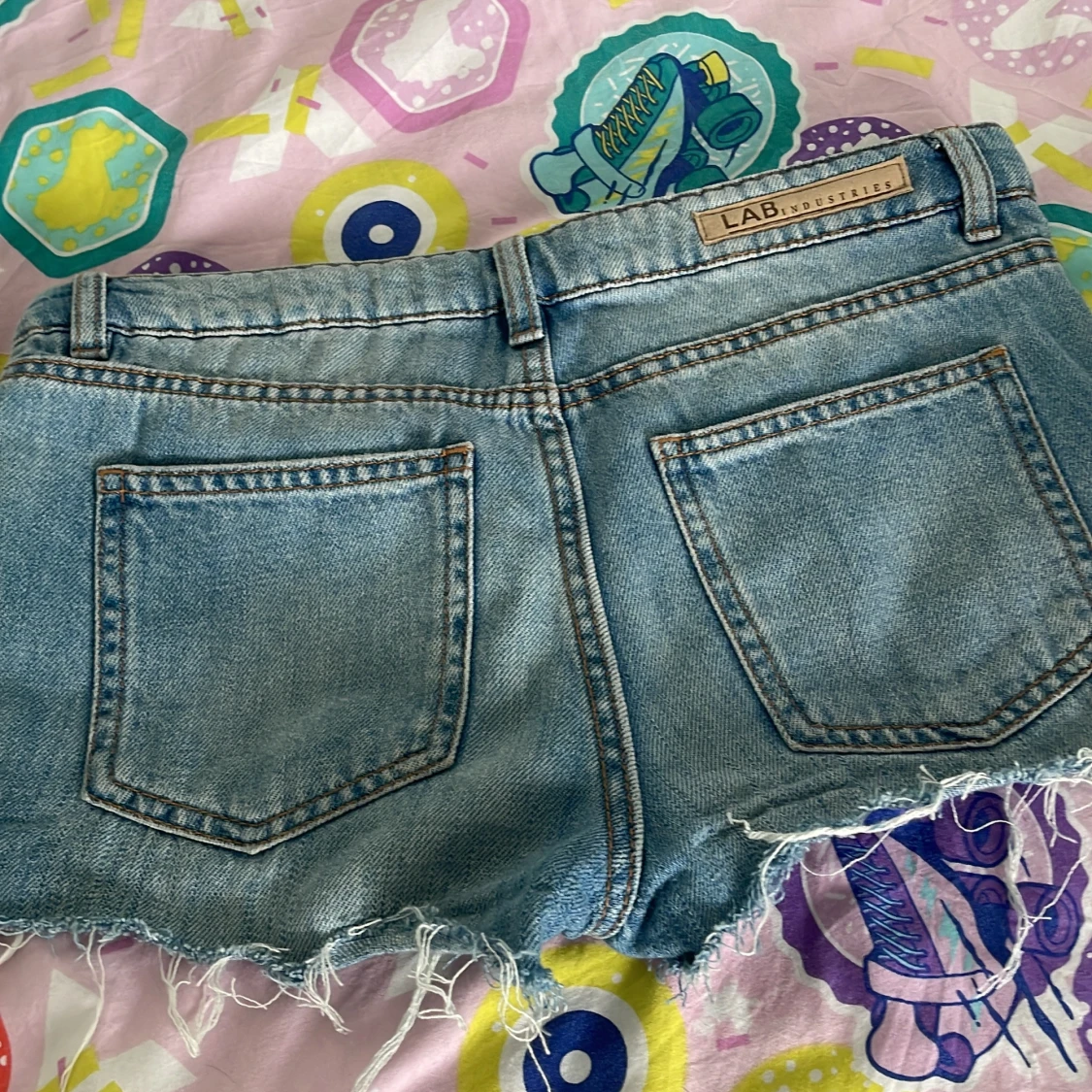 Blå jeansshorts från LAB Industries - 1