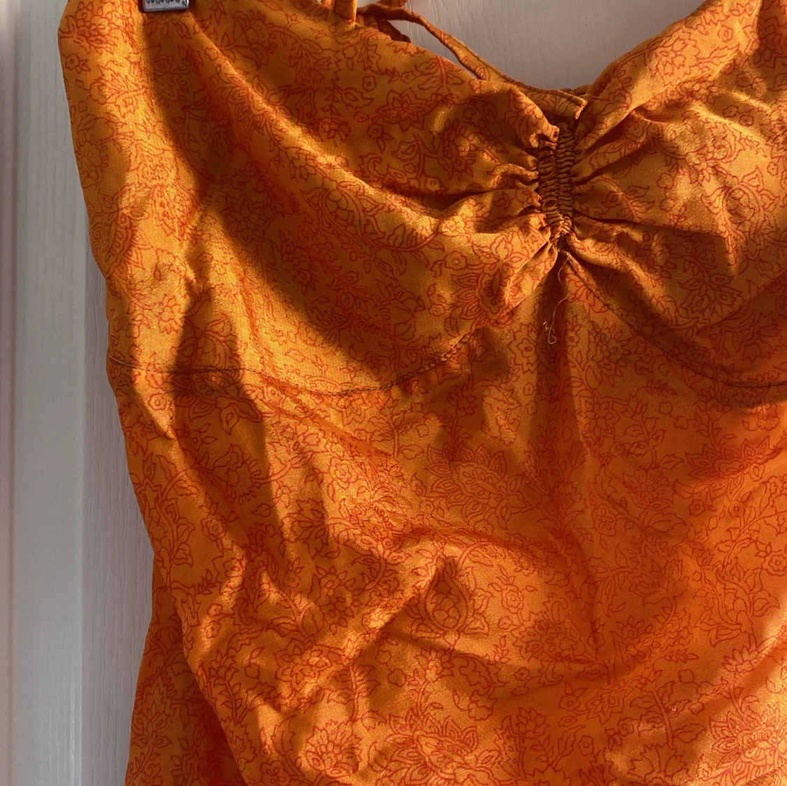 Orange sommartop  - 90