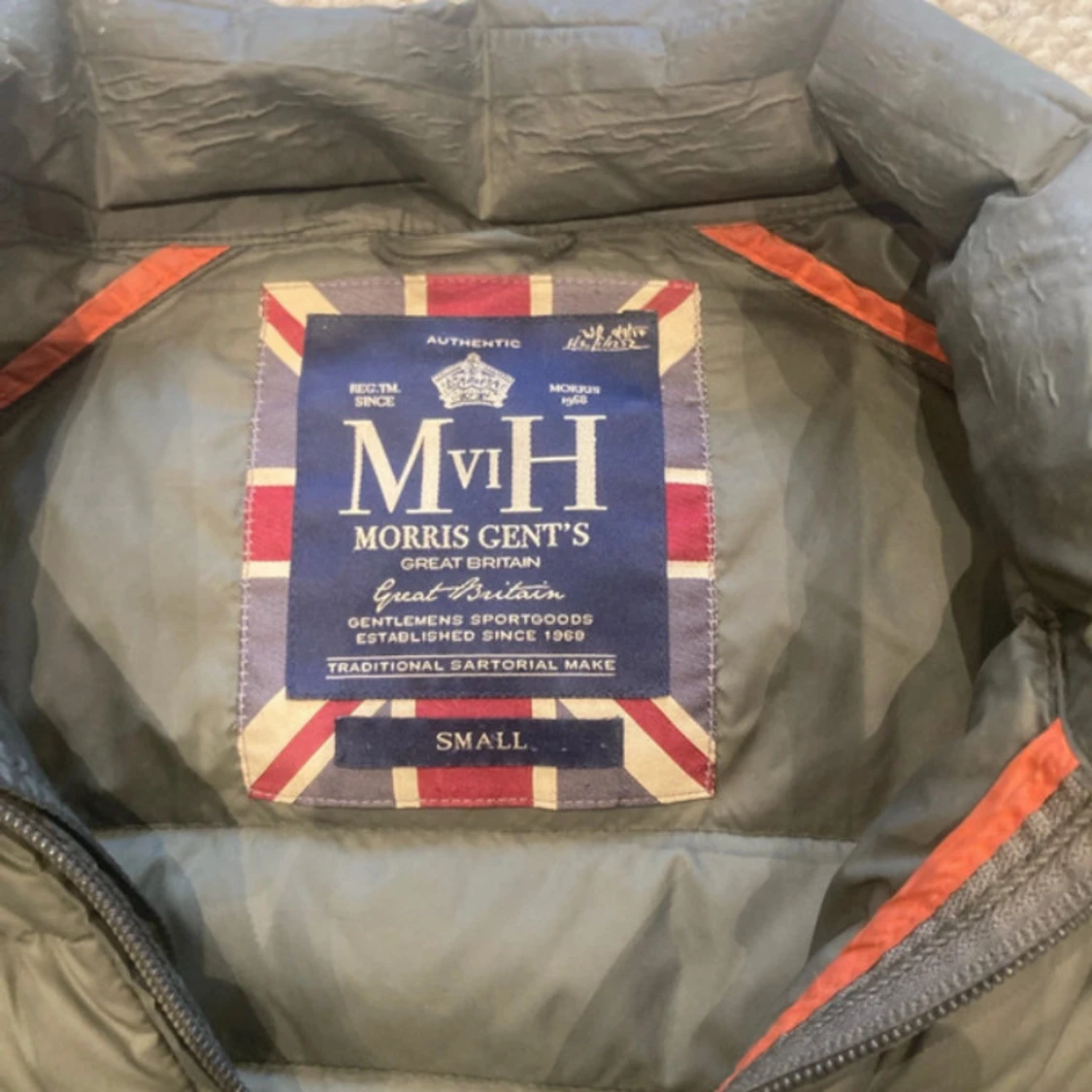 Grön quiltad jacka från Morris Gent's - 1