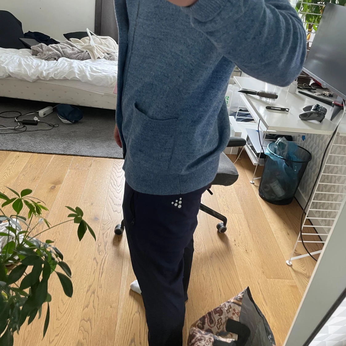 Ljusblå kofta från Gap - 1