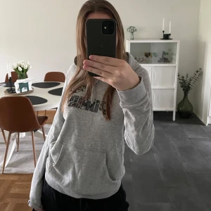 Ljusgrå puma hoodie - Ljusgrå puma hoodie i bra skick. 💕