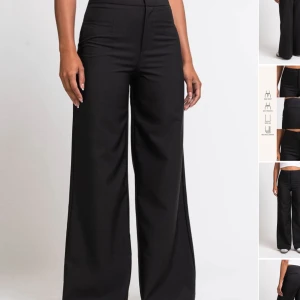 Madlady kostymbyxor - Endast testad en gång! Små i storleken skulle säga att dom sitter som en 38! Men vida i benen så man tänker på de