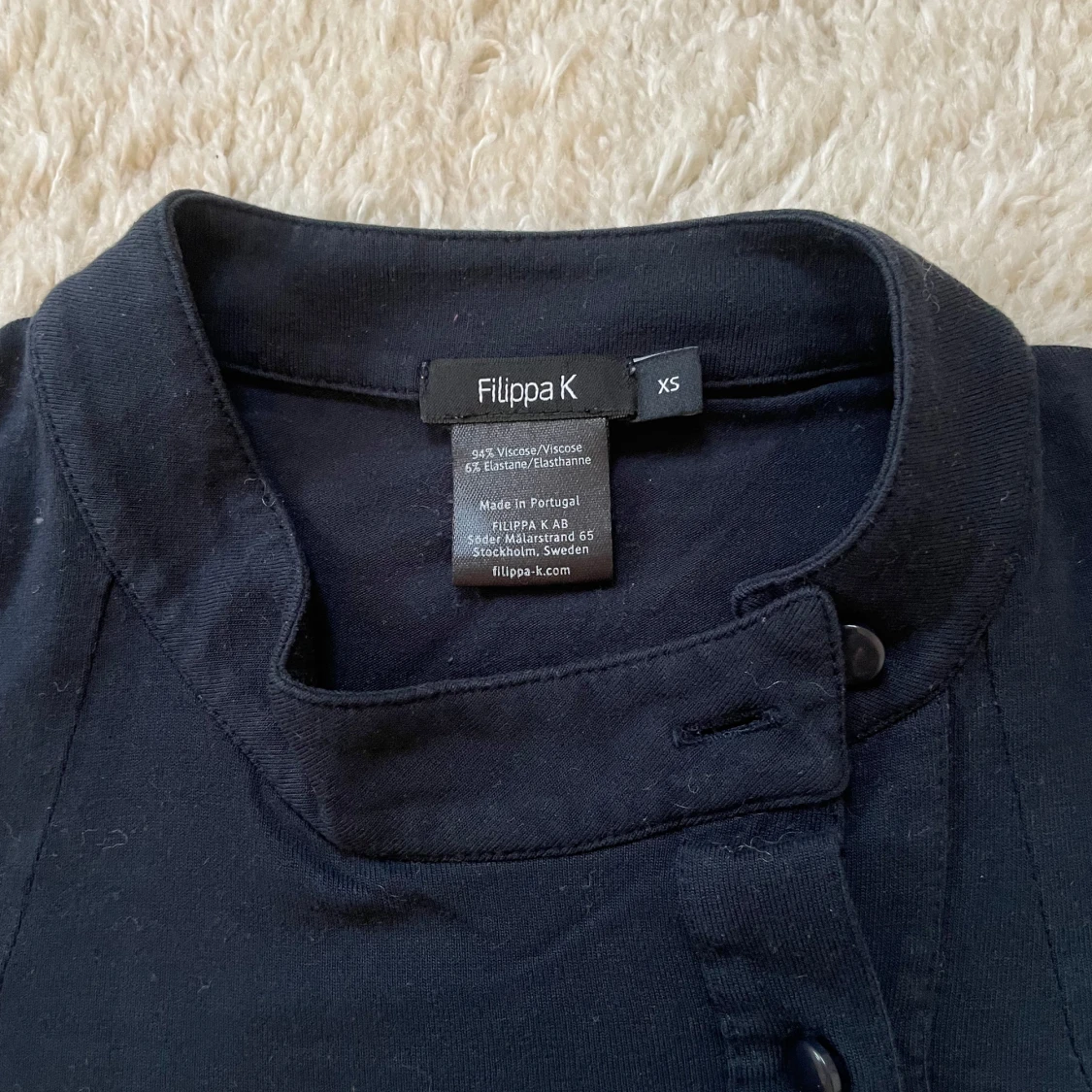 Blå långärmad tröja Filippa K XS - 1