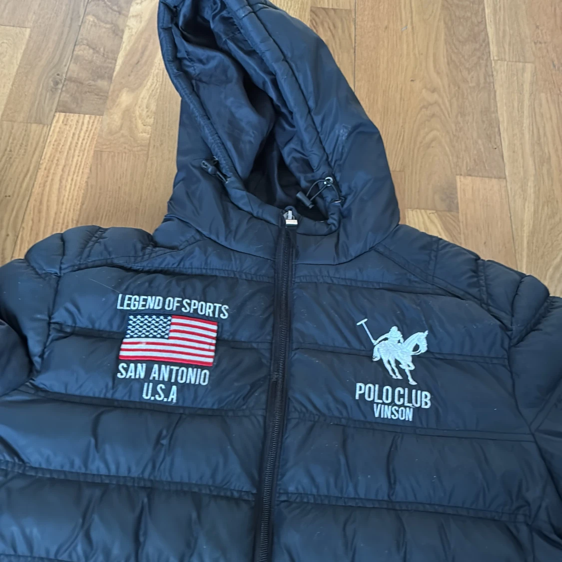 Svart pufferjacka från Polo Club Vinson - 2