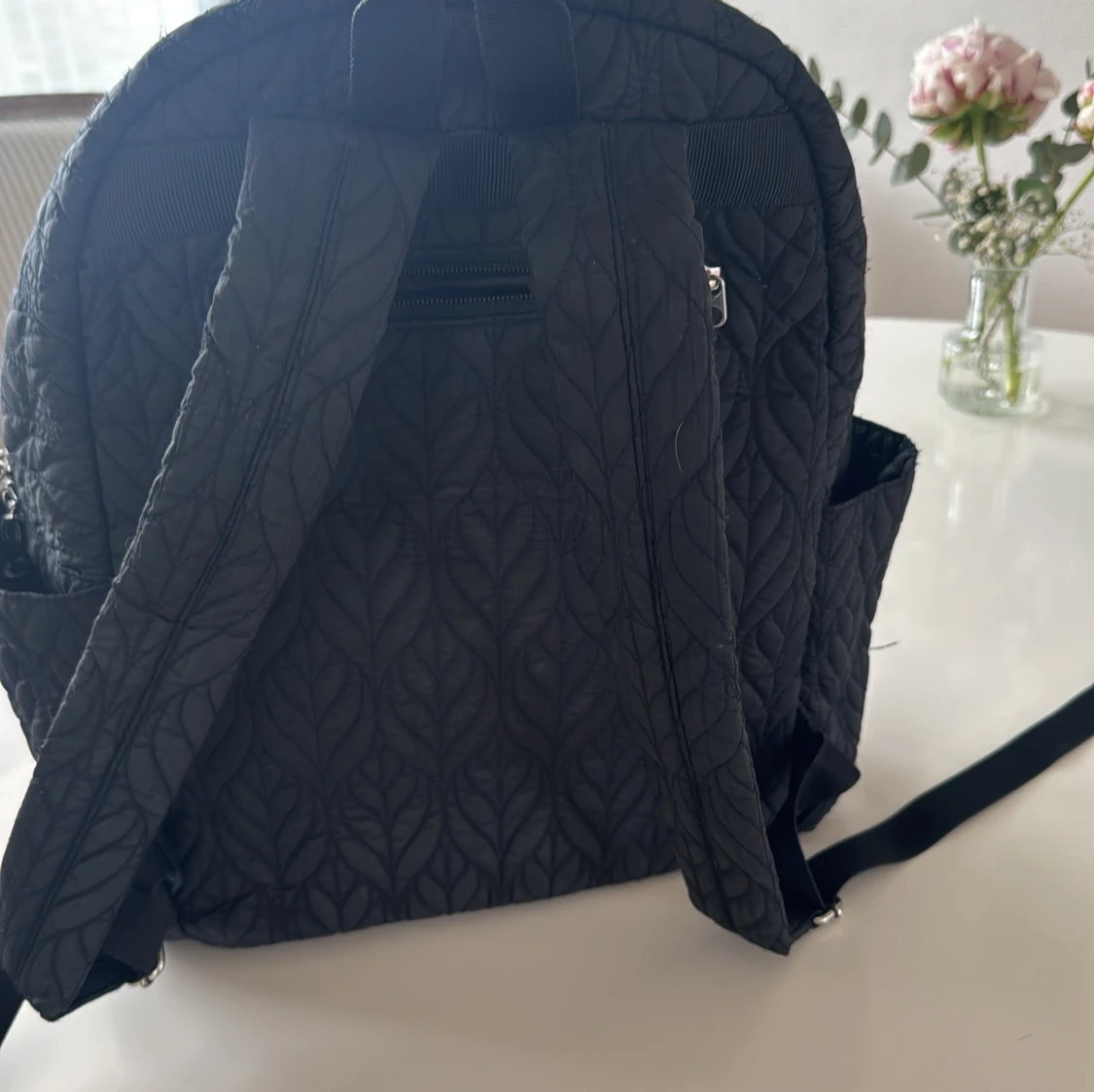 Marlene Birger DAY Svart quiltad ryggsäck  - 2