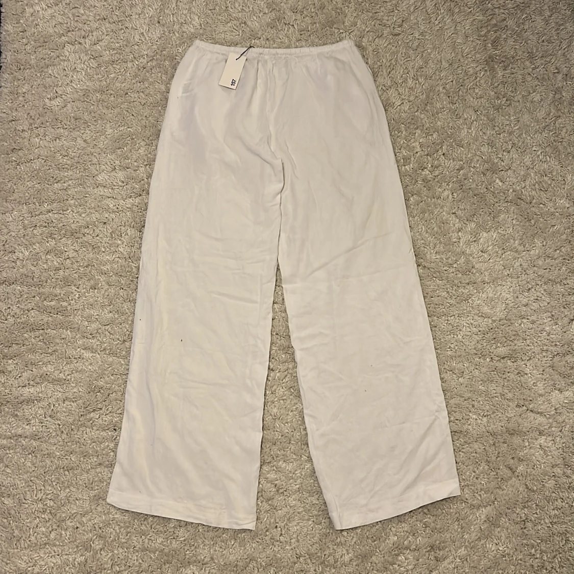 Vita linnebyxor från lager 157 - 1
