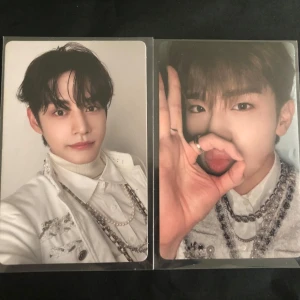 Jiwoong & Taerae  - Förvarade i album, aldrig använda. Som nya